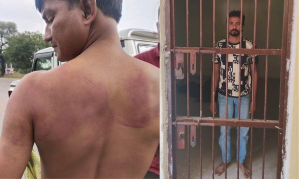 Hamirpur BJP chairman beat up journalists made them drink urine