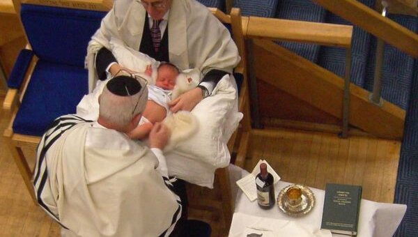 Circumcision by the Jewish community (brit milah)