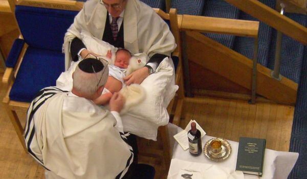 Circumcision by the Jewish community (brit milah)