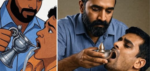 Dalits forced a Brahmin to drink urine